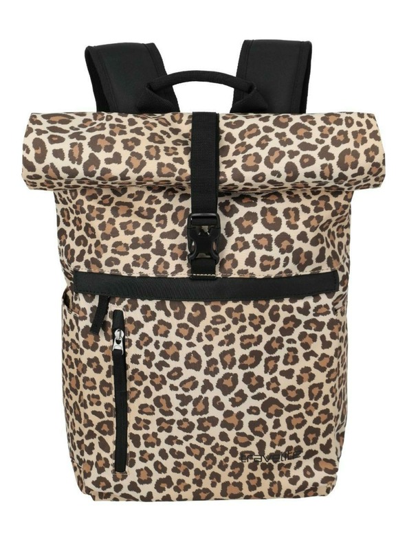Travelite Nahrbtnik Travelite Basics Rollup Backpack Leopard