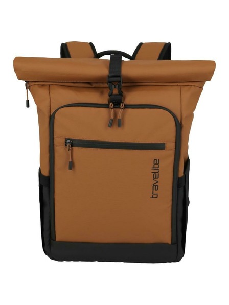 Travelite Nahrbtnik Travelite Briize Backpack M Roll-Up Curry