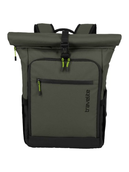 Travelite Nahrbtnik Travelite Briize Backpack M Roll-Up Khaki