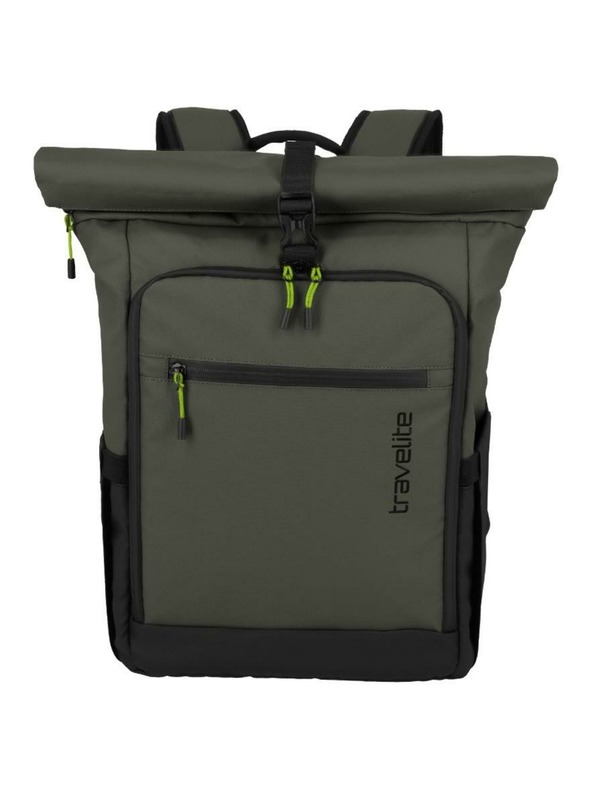 Travelite Nahrbtnik Travelite Briize Backpack M Roll-Up Khaki