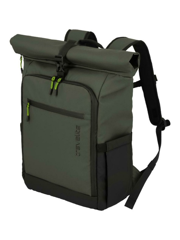 Travelite Nahrbtnik Travelite Briize Backpack M Roll-Up Khaki