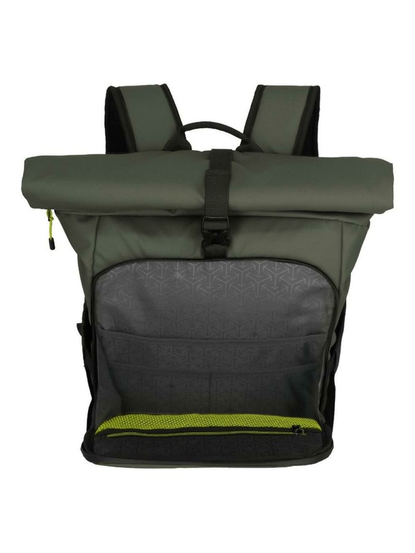 Travelite Nahrbtnik Travelite Briize Backpack M Roll-Up Khaki