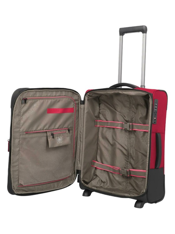 Travelite Potovalni kovček Travelite Crosslite 5.0 2w S exp. Red