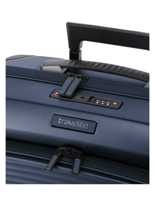 Travelite Potovalni kovček Travelite Millennium S Front pocket Navy