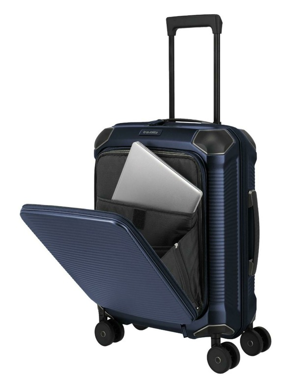 Travelite Potovalni kovček Travelite Millennium S Front pocket Navy
