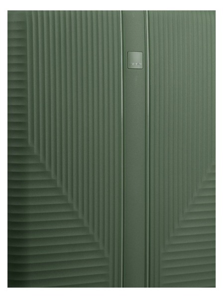 Travelite Potovalni kovček Travelite Air Stripe S Green