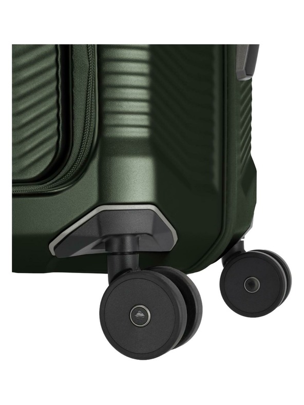 Travelite Potovalni kovček Travelite Millennium S Front pocket Pine Green