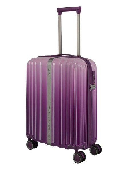 Travelite Potovalni kovček Travelite Lascana Edition S Purple Degrade