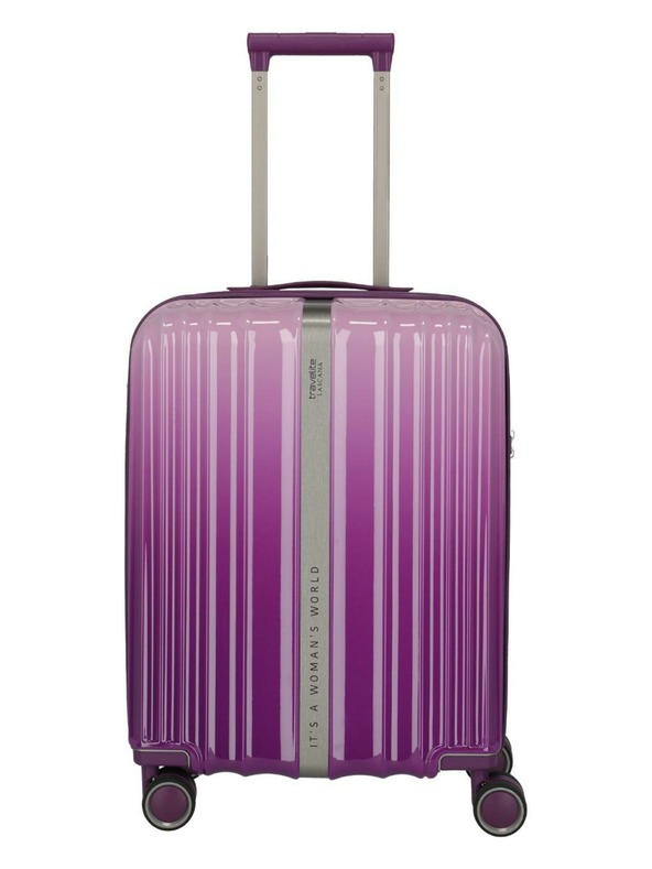 Travelite Potovalni kovček Travelite Lascana Edition S Purple Degrade