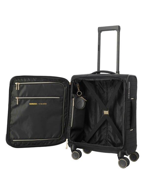 Travelite Potovalni kovček Travelite BARBARA Stepp S Black