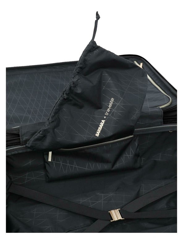 Travelite Potovalni kovček Travelite BARBARA Stepp S Black