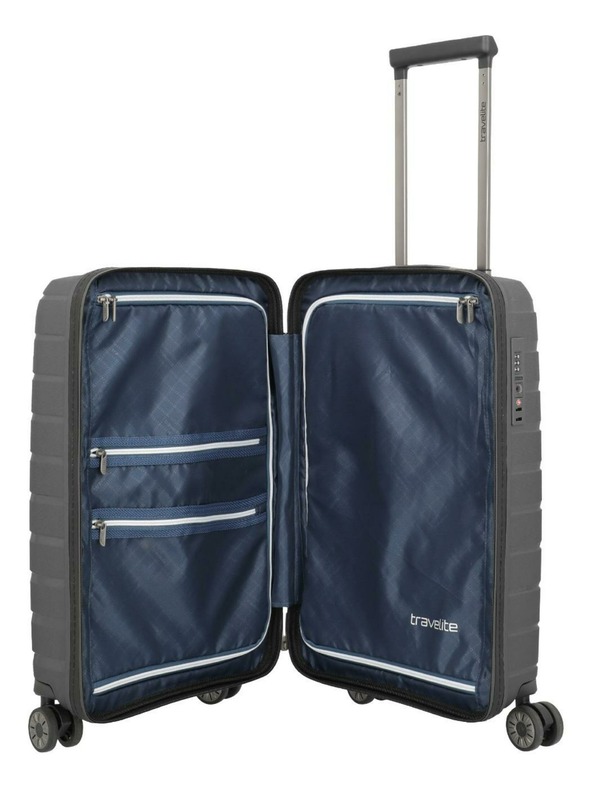 Travelite Potovalni kovček Travelite Air Base S KLM Anthracite