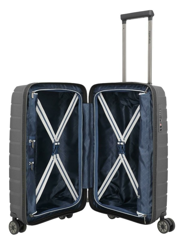 Travelite Potovalni kovček Travelite Air Base S KLM Anthracite