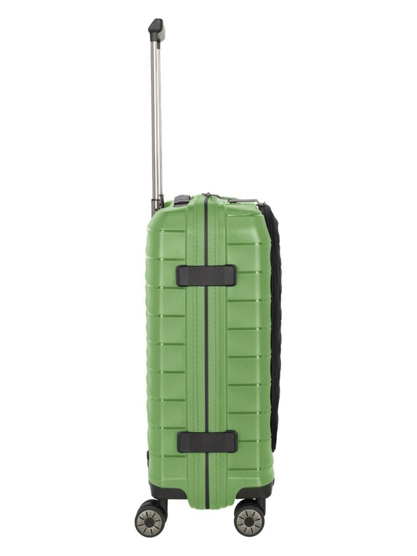 Travelite Komplet potovalnih kovčkov Travelite Mooby S,M,L Front pocket Green