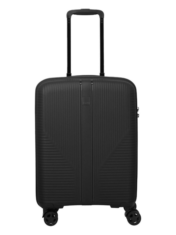 Travelite Komplet potovalnih kovčkov Travelite Air Stripe S,M,L Black