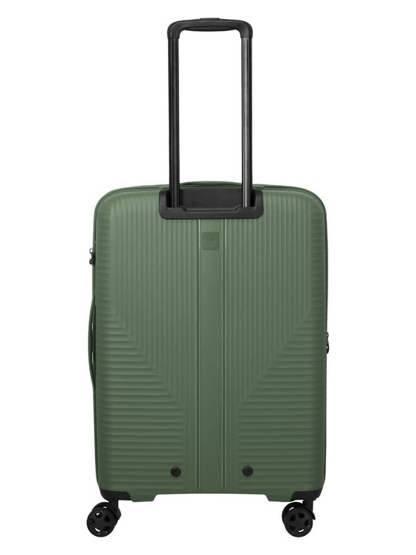 Travelite Komplet potovalnih kovčkov Travelite Air Stripe S,M,L Slim Green