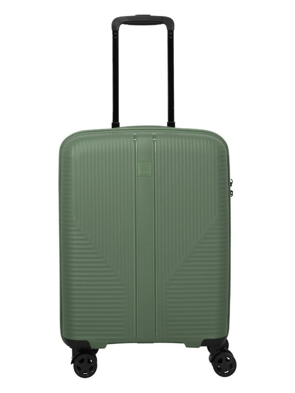 Travelite Komplet potovalnih kovčkov Travelite Air Stripe S,M,L Green