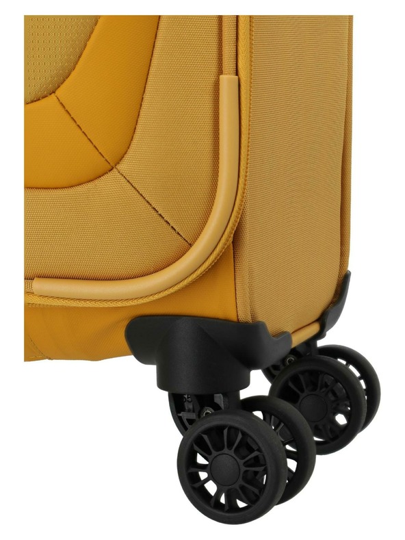 Travelite Komplet potovalnih kovčkov Travelite Umbria S,M,L Golden Glow