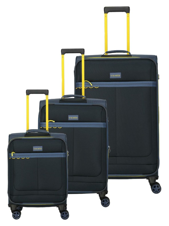 Travelite Komplet potovalnih kovčkov Travelite Color Craze S,M,L Navy
