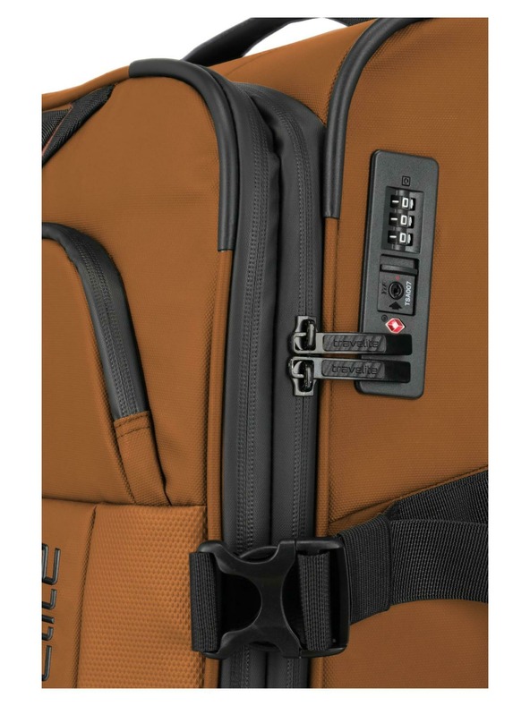 Travelite Komplet potovalnih kovčkov Travelite Briize S,M,L Curry