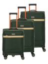 Travelite Komplet potovalnih kovčkov Travelite Color Craze S,M,L Olive