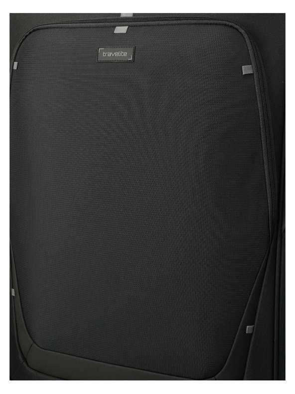 Travelite Komplet potovalnih kovčkov Travelite Umbria S,M,L Black