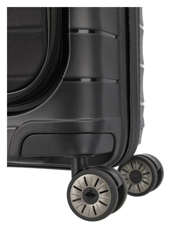 Travelite Komplet potovalnih kovčkov Travelite Mooby S,M,L Front pocket Black