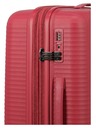 Travelite Potovalni kovček Travelite Air Stripe M Red