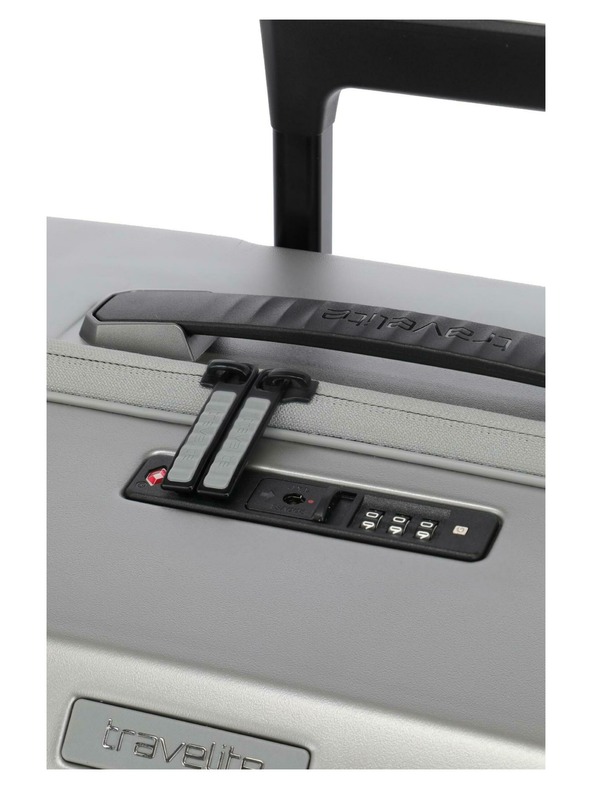Travelite Potovalni kovček Travelite Millennium M Silver