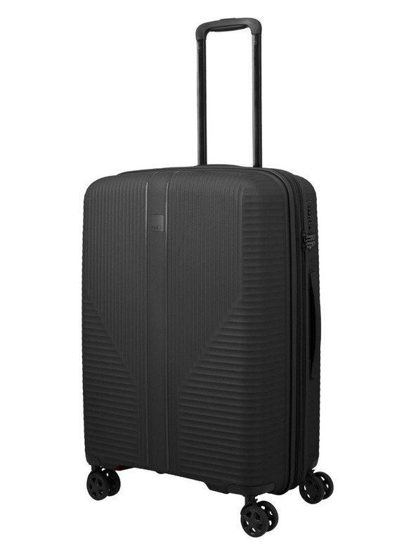 Travelite Potovalni kovček Travelite Air Stripe M Black