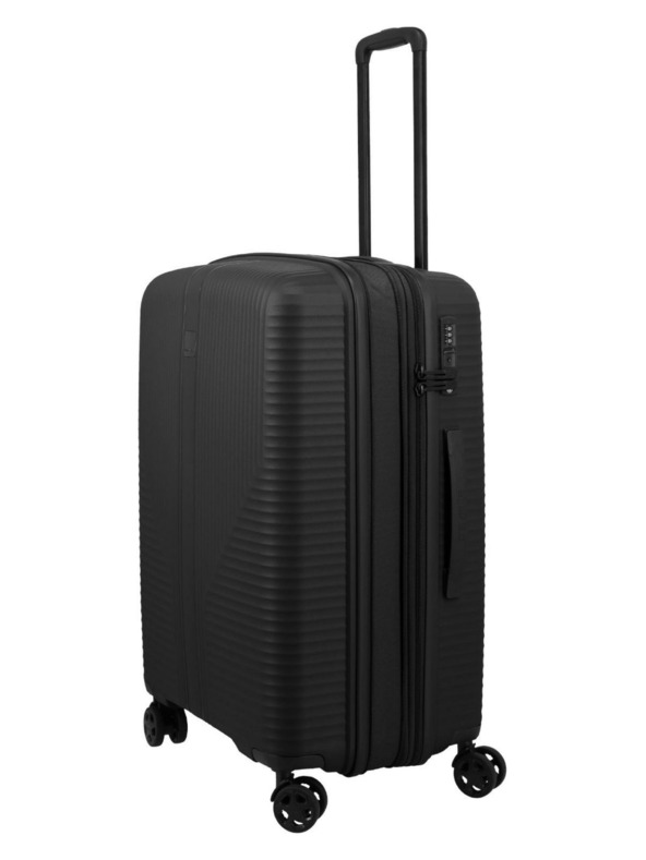Travelite Potovalni kovček Travelite Air Stripe M Black