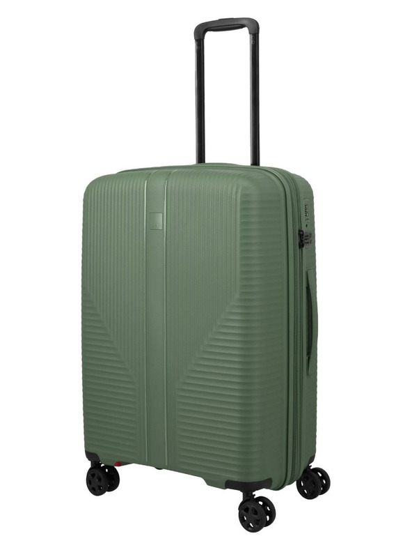 Travelite Potovalni kovček Travelite Air Stripe M Green