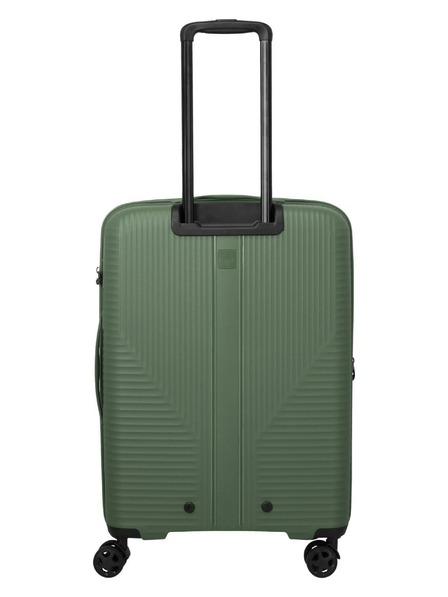 Travelite Potovalni kovček Travelite Air Stripe M Green