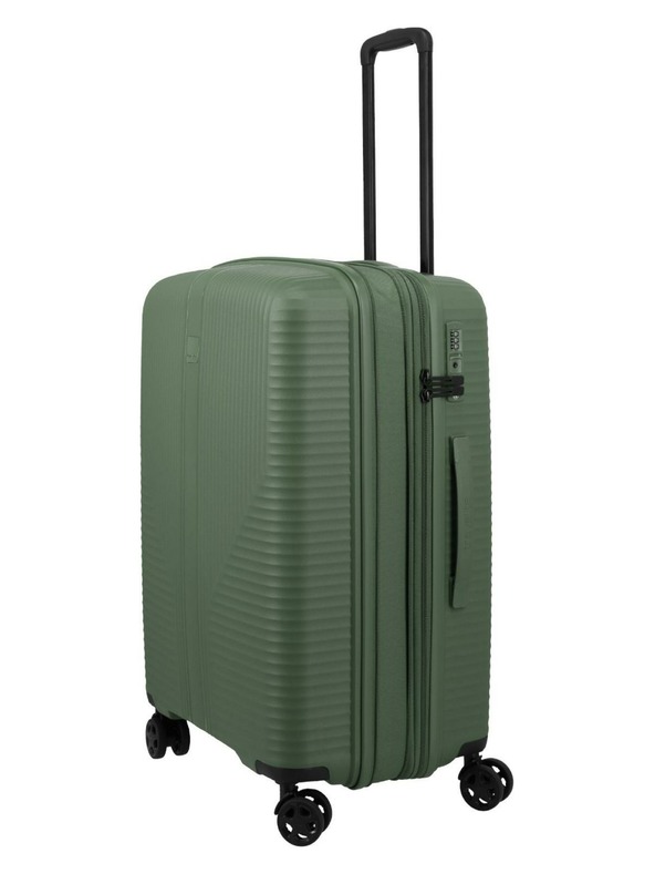 Travelite Potovalni kovček Travelite Air Stripe M Green