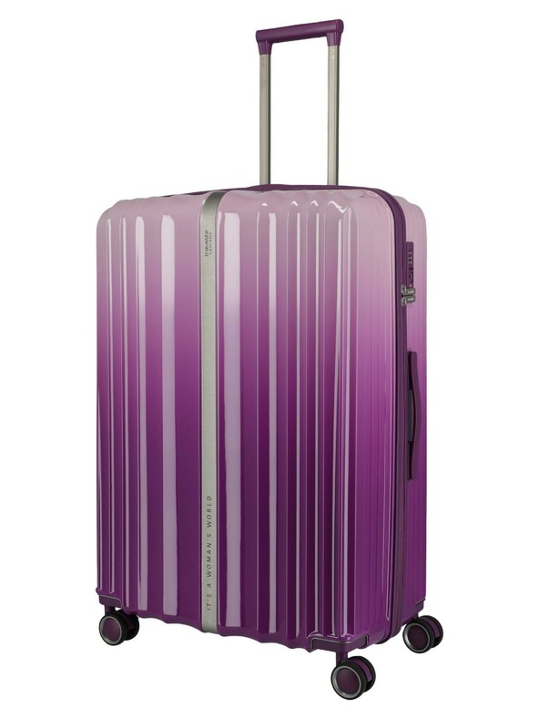 Travelite Potovalni kovček Travelite Lascana Edition L Purple Degrade