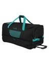 Travelite Potovalna torba Travelite Basics Wheeled duffle L exp Black/petrol