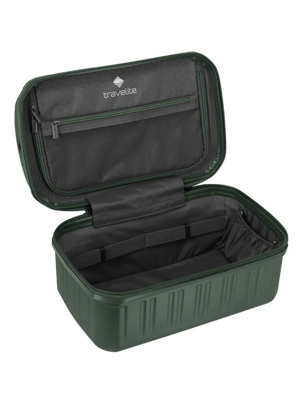 Travelite Kozmetična torba Travelite Dynamiic Beautycase Green