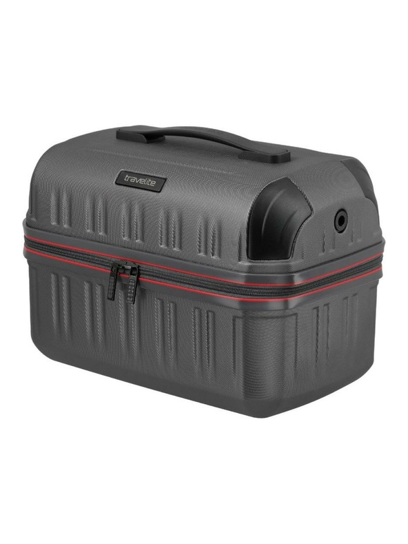 Travelite Kozmetična torba Travelite Dynamiic Beautycase Anthracite