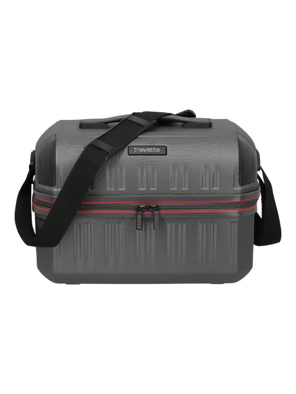 Travelite Kozmetična torba Travelite Dynamiic Beautycase Anthracite