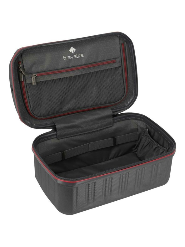 Travelite Kozmetična torba Travelite Dynamiic Beautycase Anthracite