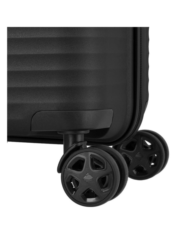 Travelite Travelite Air Stripe S Slim Črna