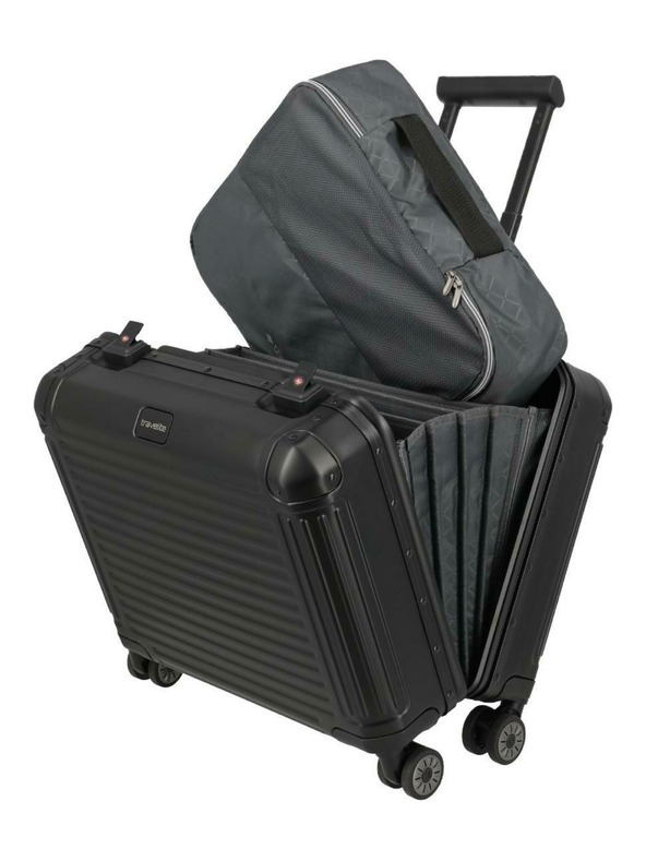 Travelite Travelite Next Business Potovalna Torba na Kolesih 4w Črna
