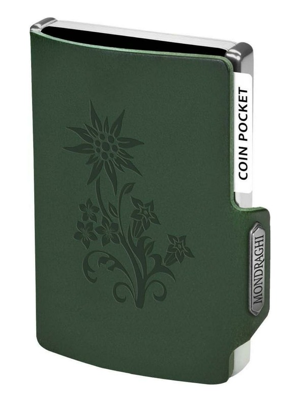 Mondraghi Denarnica Mondraghi Silhouette Edelweiss Green