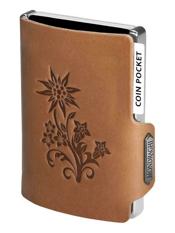 Mondraghi Denarnica Mondraghi Silhouette Edelweiss Caramel