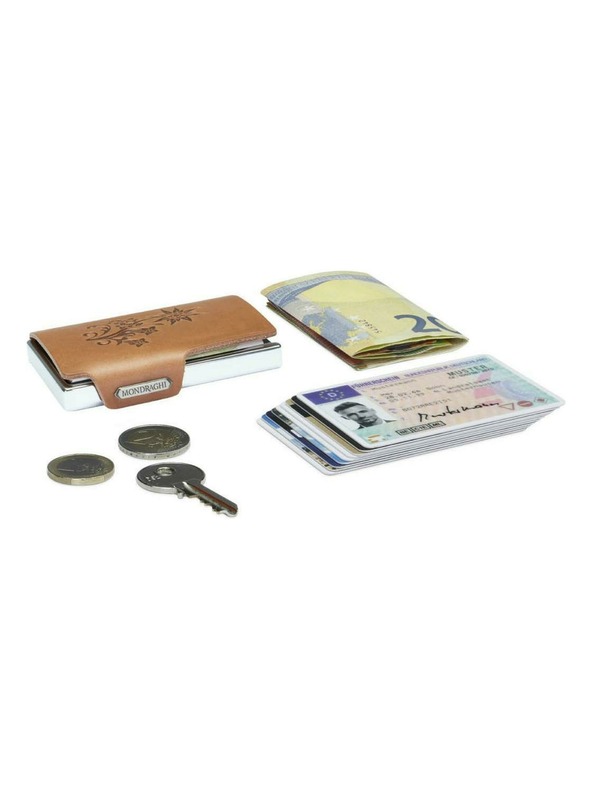 Mondraghi Denarnica Mondraghi Silhouette Edelweiss Caramel