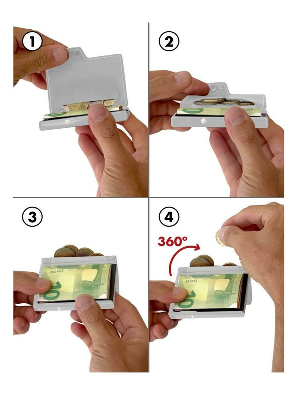 Mondraghi Denarnica Mondraghi Silhouette Edelweiss Brown