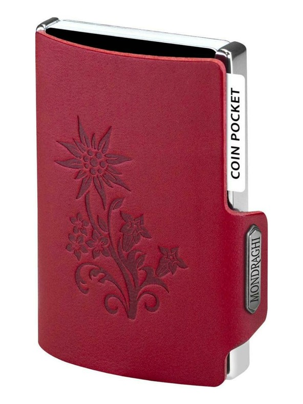 Mondraghi Denarnica Mondraghi Silhouette Edelweiss Red