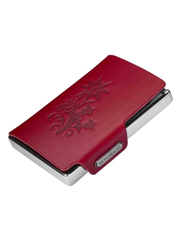 Mondraghi Denarnica Mondraghi Silhouette Edelweiss Red