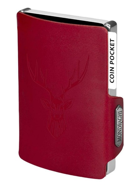Mondraghi Denarnica Mondraghi Silhouette Classic Deer Red
