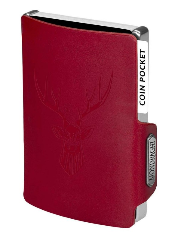 Mondraghi Denarnica Mondraghi Silhouette Classic Deer Red